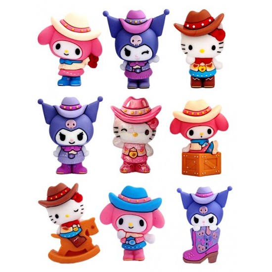 Hello Kitty & Friends Western Figure Blind Capsules CDU